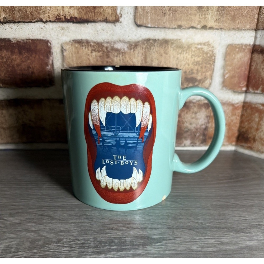 The Lost Boys Decorative Silver Buffalo Ceramic Mug 4.2" 1980's Style